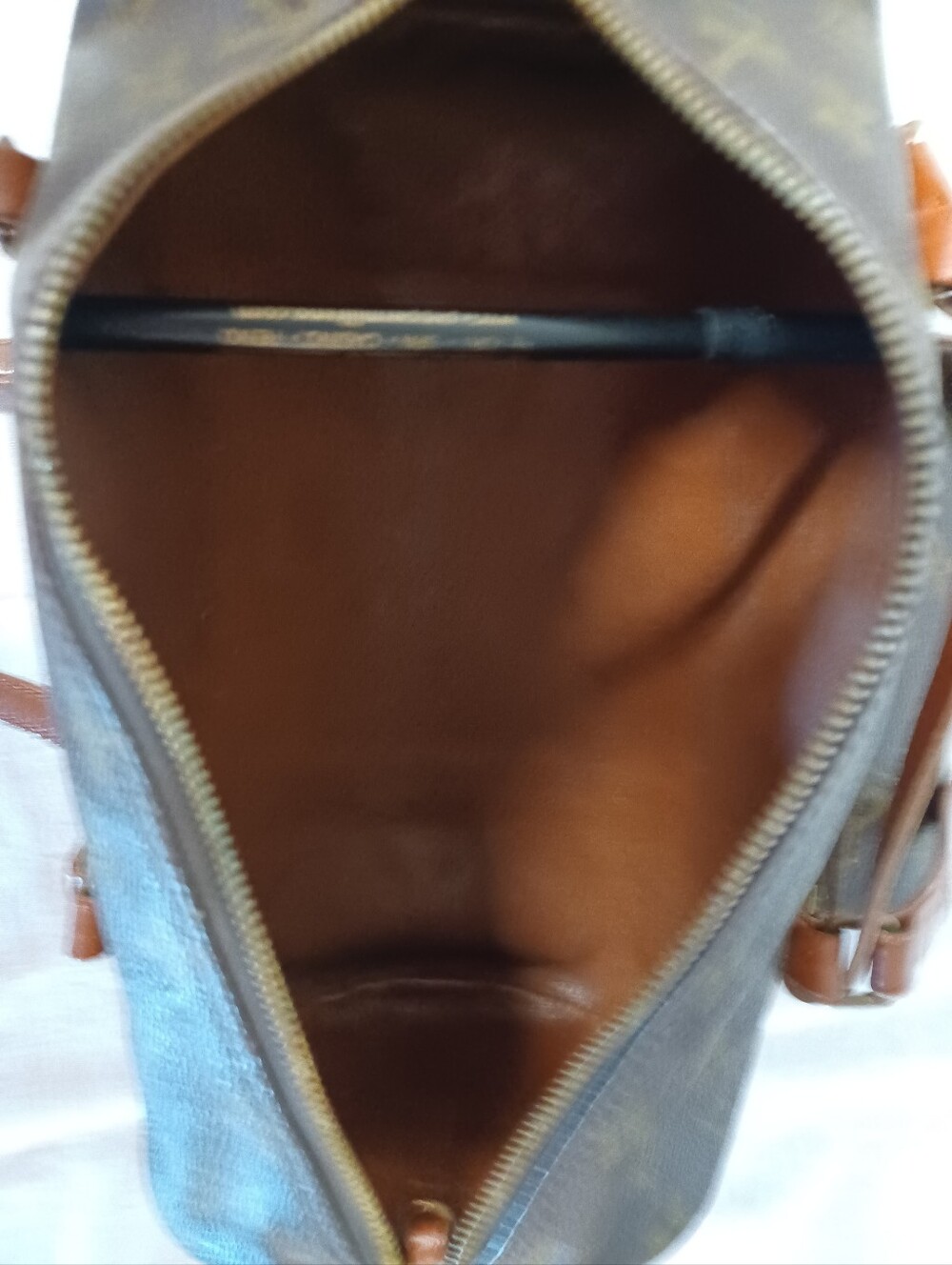 Auth Louis Vuitton Papillion w/pouch handbag purse Exc Vintage - Picture 9 of 10